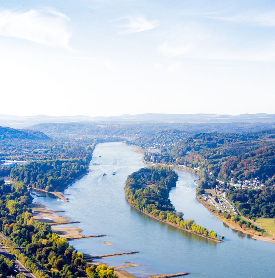 Stadtführung Bingen: Blick auf den Rhein