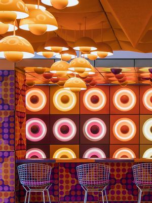 Stadtführung Hamburg: Museum für Kunst und Gewerbe / Spiegel-Kantine von Verner Panton